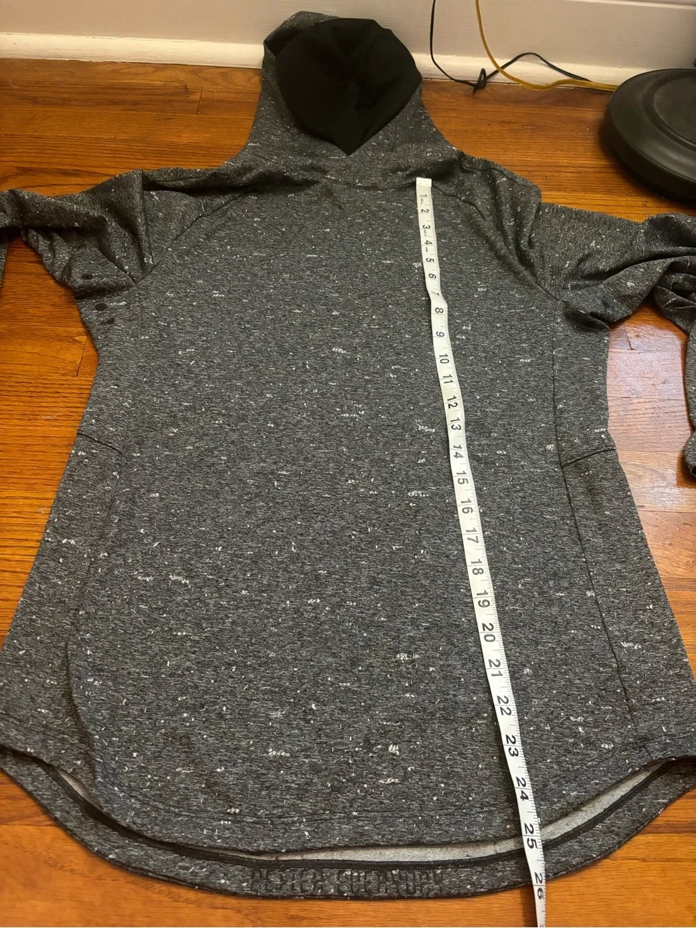 Lululemon Fresh Form Hoodie S Gray Stretch Performance Gym Training Pullover